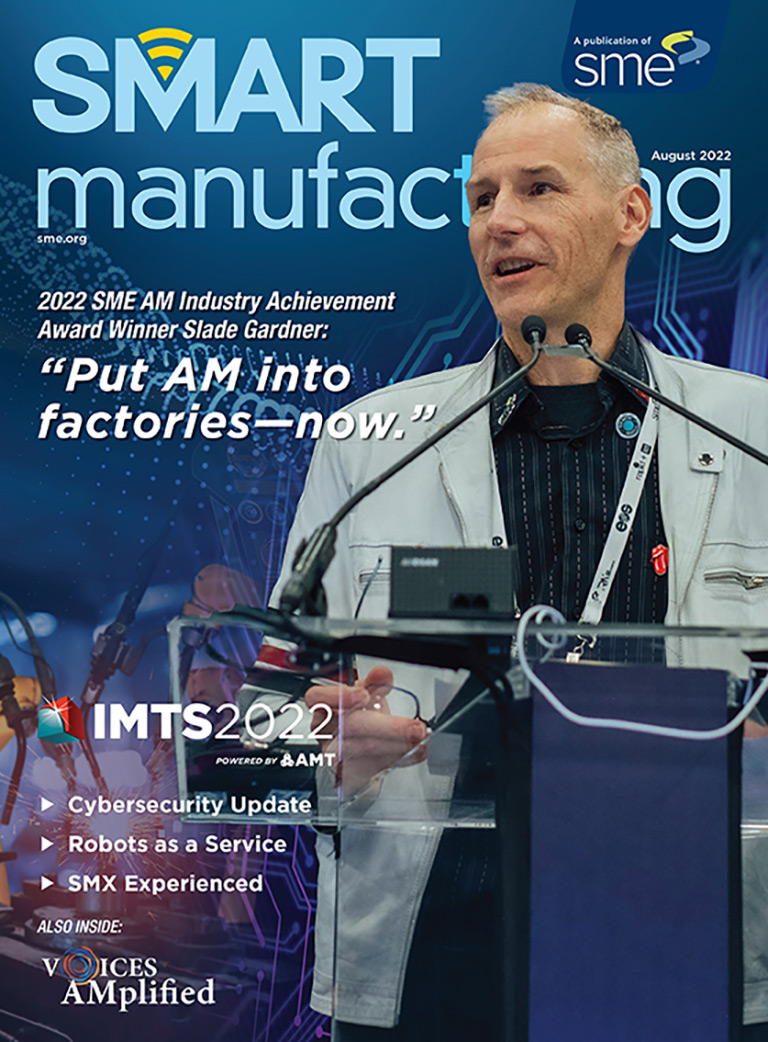 August 2022 Smart Manufacturing Magazine cover